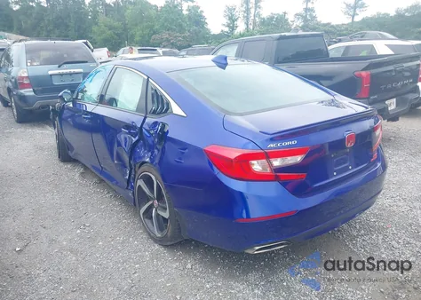 2019 Honda Accord Sport 2.0T из США, поврежденный, VIN 1HGCV2F35KA015507